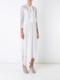 lace pleated dress