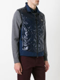 quilted gilet