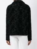 buttoned short coat