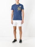 logo patch print T-shirt