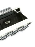 stars motif rigid clutch