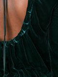 long velvet gown