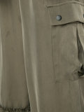 ruffled cropped trousers