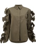 tied sleeves shirt
