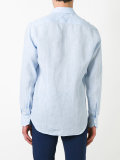 spread collar shirt     