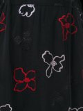 floral embroidery dress