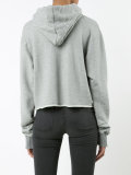 worn out effect hoodie