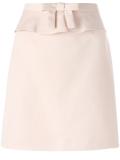 straight mini skirt 