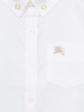 logo embroidered shirt