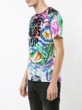 all-over flower print T-shirt