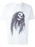 skull print T-shirt