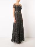 floral lace gown