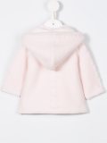hooded knit jacket