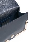 metallic detail shoulder bag