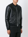 quilted bomber jacket