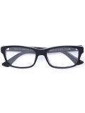 thick brim rectangular glasses