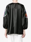 floral embroidered blouse