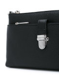 zipped shoulder bag