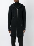 'Circle' long hoodie
