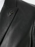 leather blazer
