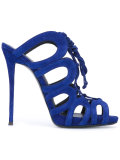 cut out stiletto mules