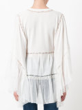 lace insert blouse