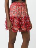 star print skirt