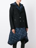 quilted deconstructred peacoat