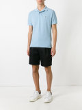 logo patch polo shirt 