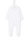 shooting star embroidered babygrow