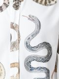 'Zeder'蛇印花衬衫