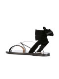 ankle-tie sandals