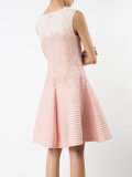 lace panel dress
