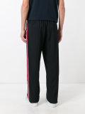 contrast stripe track pants 