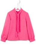 neck tie blouse
