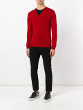 V-neck pullover