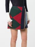 geometric motif envelope skirt