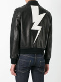 lightning bolt bomber jacket