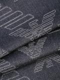 logo print scarf