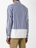 striped poplin shirt