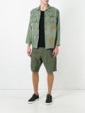 graffiti cargo shorts 