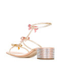 bow embellished sandals