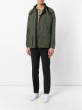 hooded field jacket