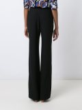 high waist flared trousers
