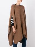 classic knit poncho