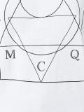 stylised print T-shirt 