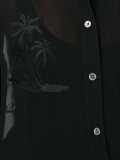刺绣棕榈树衬衫