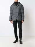 hooded puffer jacket