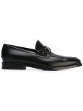 Gancini buckle loafers