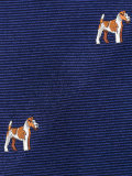 dog print tie 